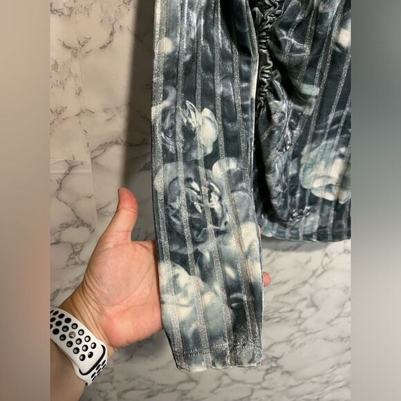 STINE GOYA VANESSA BLOUS METALIZED PEONIES Size S - Picture 9 of 15